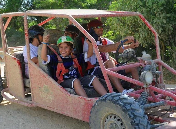 Buggy Ride Half-Day Private Cave Familiar (4 seats)